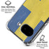 Sweden Flag Distressed Google Pixel 9a Clear Case